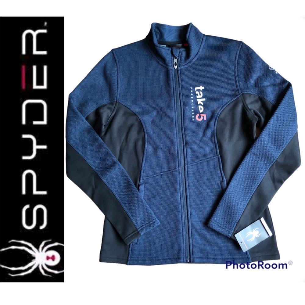 NEW SPYDER Frontier Jacket Medium Blue Women’s - Picture 1 of 16